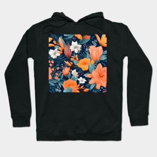 Wedding Flowers Pattern 9 Hoodie